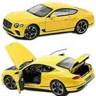 Bentley Continental Gt Coupe 2018 Monaco Yellow 1:18 Norev
