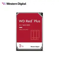 在飛比找Yahoo奇摩購物中心優惠-WD 紅標Plus 2TB 3.5吋NAS硬碟 WD20EF