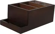 PAMINGONO Nail Art Supply Organizer Grinding Head Storage Box for Manicure Tools Durable Display Holder for Nail Drill Bits and DIY Projects