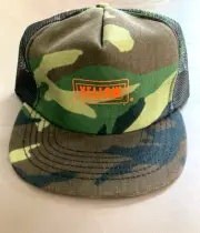 Yellow Frieght Camouflage Cap with Snap-back
