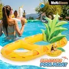 66"L Inflatable Swimming Pool Lounger Pineapple Shape Float Party PVC Rafts Toy
