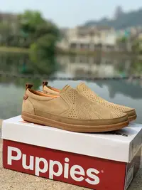 在飛比找Yahoo!奇摩拍賣優惠-邦特鞋店 Hush Puppies 暇步士休閒鞋男 一腳蹬懶