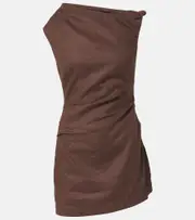 [SIR] SIR Tamara linen minidress AU 6 brown