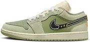 [Jordan] Men's Air 1 Low SE Craft Sky J LT Olive/Black-Celadon (FD6819 300)