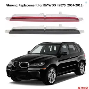 Crtw 第三煞車燈，防水 LED 尾燈高位煞車燈替換零件適用於 BMW X5 II E70，2007-2013，632