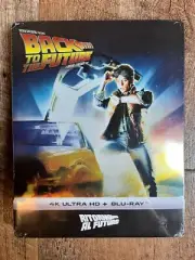 Back to the Future w. Steelbook (4K UHD + Blu-ray, 1985, Region Free) *NEW*