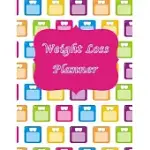 WEIGHT LOSS PLANNER: 90 DAY HEALTH AND FITNESS JOURNAL, SCALES COVER