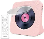 Greadio CD Player Portable with Bluetooth 5.0, HiFi Sound Speaker, CD Music Play