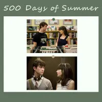 在飛比找蝦皮購物優惠-戀夏(500日)  明信片 電影海報牆貼裝飾卡片 500 D