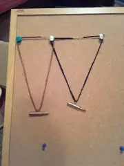 TWO .223 / 5.56 nato bullet leather necklace "aim for my heart" others available