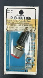 35-474 PUSH BUTTON SWITCH NORMALLY OPEN MOM.