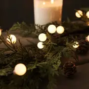Anthropologie Stargazer Berry Vine Lights Nature Effects Snowberry Soft Glow NEW