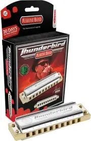 NEW HOHNER M2011 THUNDERBIRD DIATONIC HARMONICA HARP KEY OF LOW C GERMANY