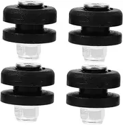 4pcs Trunk Base Plate Spacer Motorcycle Bracket Bushing Pad for Storage Box Noise-reducing Pad for Rear Luggage Case