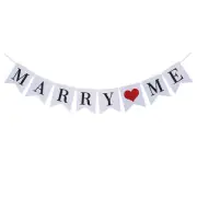 Decorative Swallowtail Flags Paper Bunting Banner Hanging Garland Wedding
