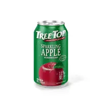 在飛比找樂天市場購物網優惠-免運 樹頂TREE TOP蘋果氣泡飲 320ml x 24瓶