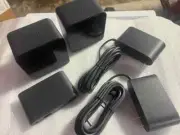 NEW HTC (Set Of Two)Vive Base Station Lighthouse SteamVR Model 2PR8100+Link Box