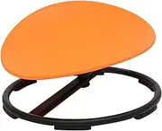 Swivel Chair for Kids Chair Stable Frame No Assembly Required Fun Sensory Toy Chair Rotating Chair Seat for Child Home, Orange