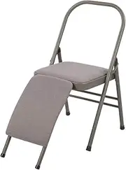 Yoga Assist Chair with Lumbar Support,Multifunctional Yoga Stool with Removable Cushion,Pilates Yoga Chair,Yoga Inversion Chair