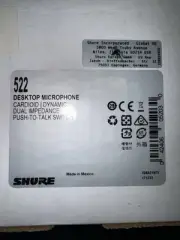SHURE 522 DESKTOP MICROPHONE