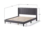 STUART King Bed