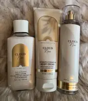 Bath & Body Works Cloud 9 Body Cream, Body Lotion, & Body Mist Discontinued New