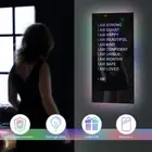 Personalized Affirmations Mirror with LED String Light Acrylic Positive hapSg₣