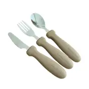 Kids Cutlery Set - Sand