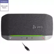 Poly Sync 20-M Bluetooth USB-C Portable Speakerphone For PC Mac Mobile. MS Teams