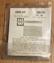 Walbro Kwik-Kit Carburetor Kit 300-551 Sealed NOS