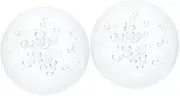 2pcs Crystal Glass Ball for Water Fountain Decorative Home Decor Durable Craftsmanship Enchanting Light Effects for DIY Rockery and Party Setup