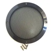 6.5" Inch Black Speaker Grill Cover Metal Mesh Grill For Car Audio DJ PA Speaker