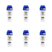 6PK Dove 50ml Advanced Care 48h Deodorant Roll On Anti-Sweat For Women Original