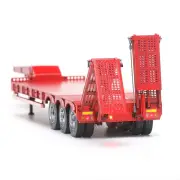 Orlandoo Hunter OH32N02 DIY KIT 1/32 RC Car Flatbed Semi Ramp Trailers Unassembled White Color Mini Truck Vehicles Model