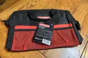 NEW CRAFTSMAN 13 INCH LARGE MOUTH TOOL BAG STORAGE SMALL POWER HAND TOOLS 937535