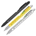 Multi Tool Pen, Metal 9 In 1 Multitool Pen,Touch Head, LED Light, Bottle Opener