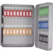 Barska CB13234 Key Lock 90 Position Key Cabinet Lock Box Grey 9.5" X 3.1" X 11