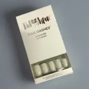 Red Aspen NATALIA ON CLOUD NINE Medium Square Press On Nail Dashes New!!