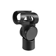 Universal Microphone Mic Clip Holder for 17mm Mic Stand 15mm Thread Dia