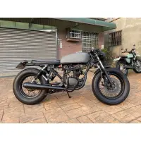 在飛比找蝦皮購物優惠-野狼 狼傳手工車 咖啡布雷特cafe racer&brat 