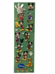 MICKEY MOUSE Clubhouse Stickers(18pc)Disney•Donald Duck•Minnie•Goofy•Gloves•