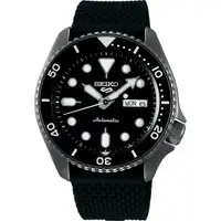 在飛比找PChome24h購物優惠-SEIKO 精工 5 Sports 系列機械錶-鍍黑/42.