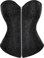 [Generic] Corset Lingerie for Women Fishnet Women's Underbust Latex Sport Girdle Waist Trainer Corsets Body Shaper for Women Underbust Corsets Silk Lingerie