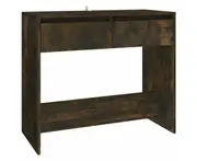 vidaXL Console Table Smoked Oak 89x41x76.5 cm Engineered Wood