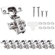 8 Pack Soft Close Cabinet HingesStainless Concealed Door Kitchen Hinges for F...