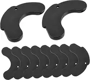 Yardwe Dumbbell Support Pad Shockproof Belt Squat Attachment for Rack Rubber Dumbbell Holder