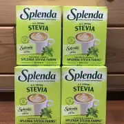 4 SPLENDA Stevia Zero Calorie Sweetener Sugar Substitute Packets 50 (200 Total)