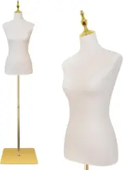LIODUX Adjustable Dress Form Mannequin, Female Mannequin Torso Dress Form, Cl...