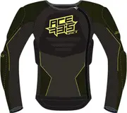 Acerbis X-Fit Future, protector shirt kids Level-2 , color: Black/Yellow , size: L/XL