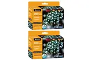 2x Sansai 100 LED Electric Lumini Decorative Christmas String Lights Cool White